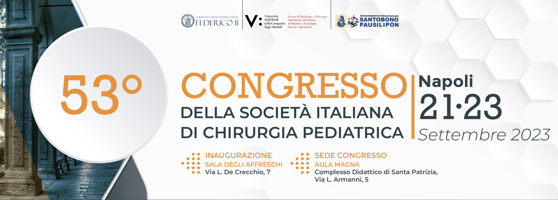 53° Congresso nazionale della Socità Italiana di Chirurgia Pediatrica - Info per partecipare