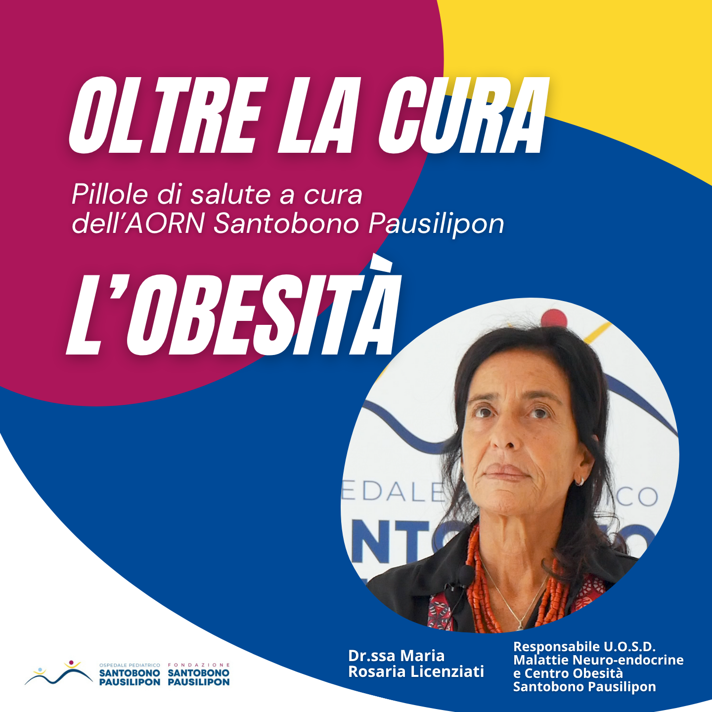 Nuova puntata del podcast “Oltre la Cura”: al centro il tema dell’obesità