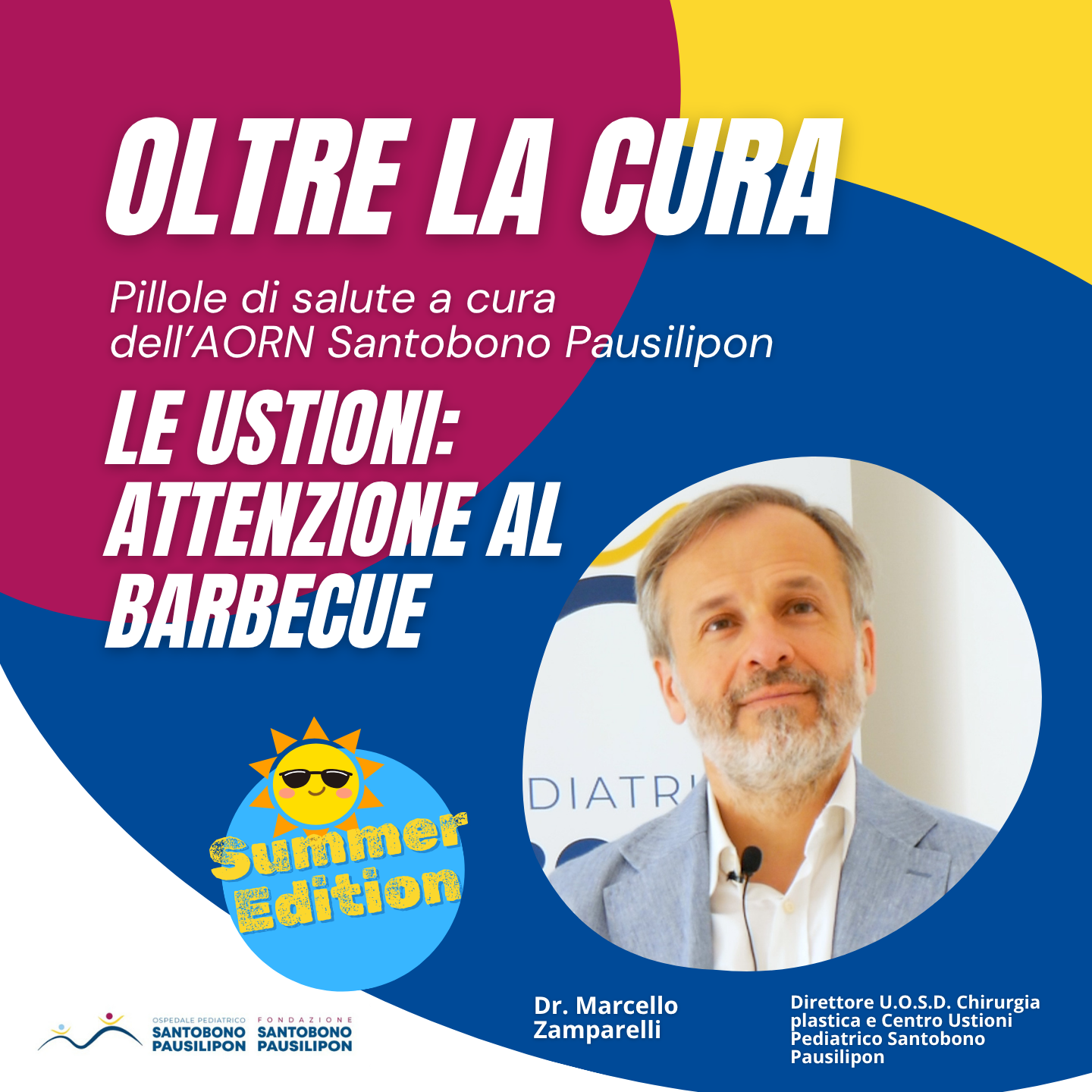 Nuova puntata di "Oltre la Cura", le ustioni: attenzione al barbecue