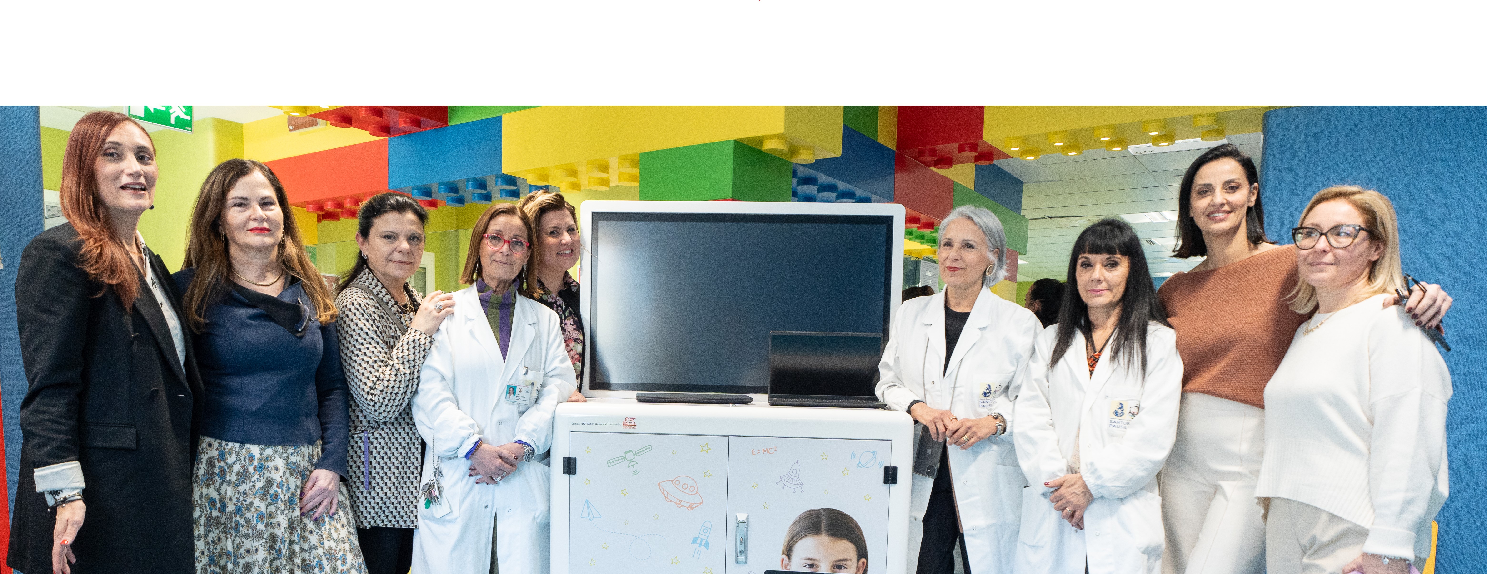 ARRIVA AL SANTOBONO DI NAPOLI L’ “ABF DIGITAL LAB”: ANDREA BOCELLI FOUNDATION SUPPORTA L’OSPEDALE PEDIATRICO PARTENOPEO PORTANDO IN CORSIA IL PROGETTO EDUCATIVO DEDICATO AI PICCOLI PAZIENTI