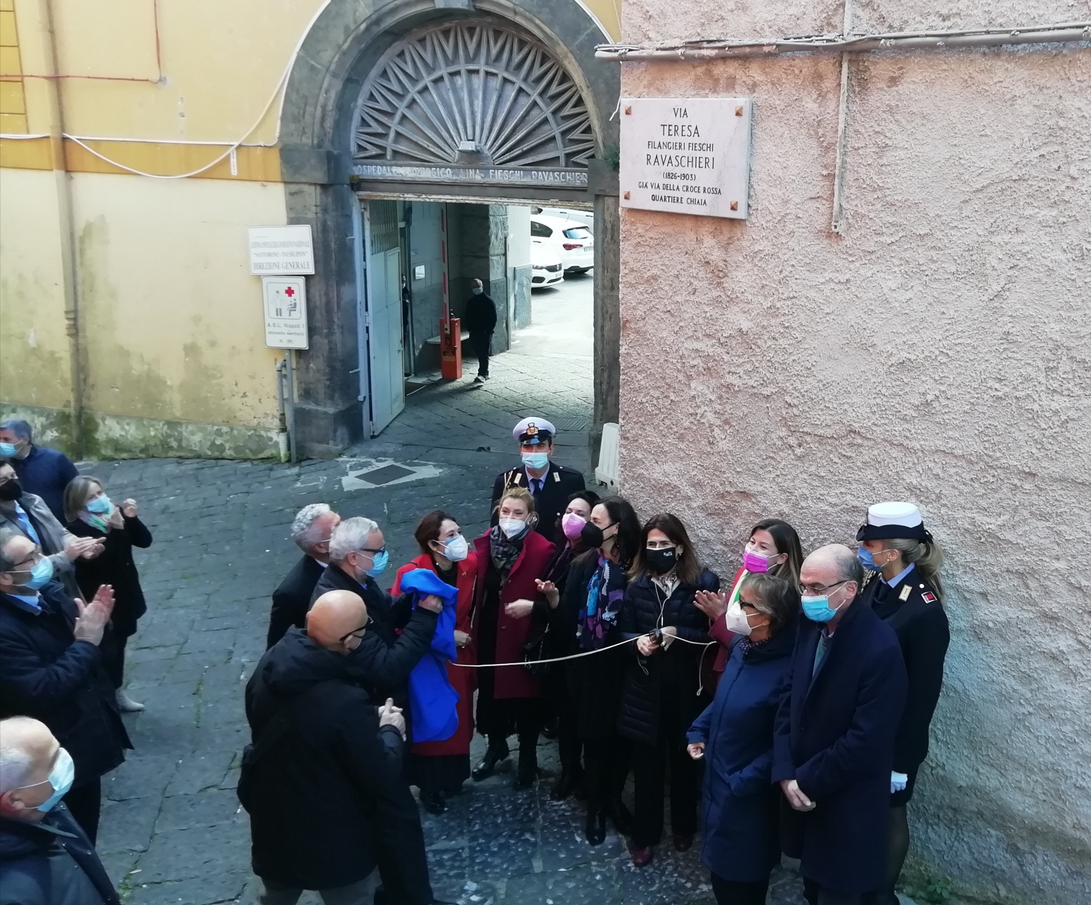 ACCOLTA LA RICHIESTA DELL’AORN SANTOBONO-PAUSILIPON, DEDICATA UNA STRADA ALLA FILANTROPA TERESA FILANGIERI FIESCHI RAVASCHIERI