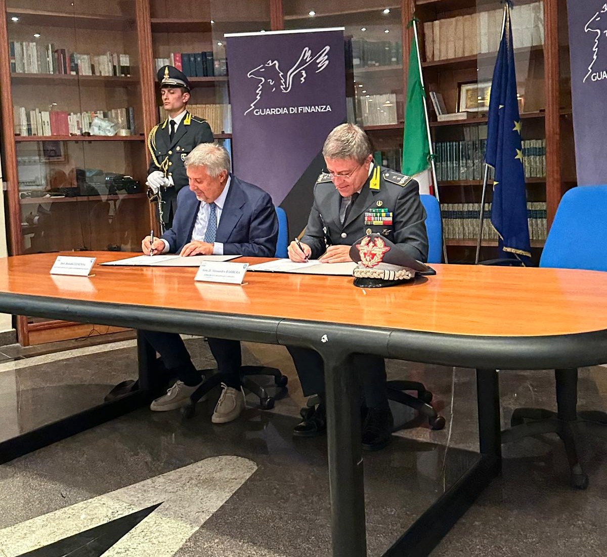 NUOVA CONVENZIONE TRA GUARDIA DI FINANZA TRA AORN SANTOBONO-PAUSILIPON
