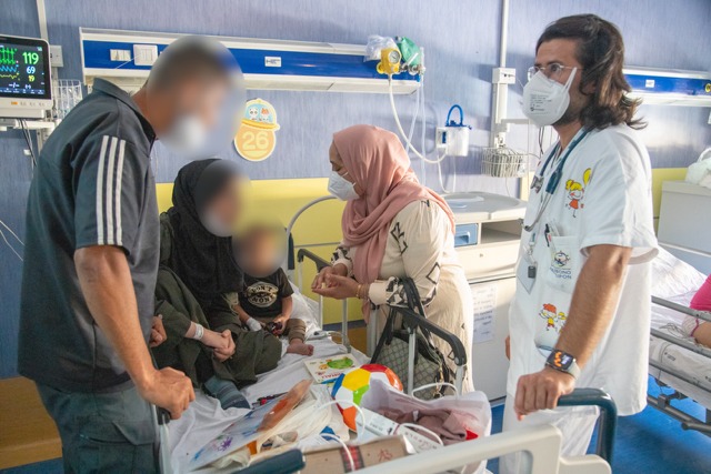 Cure e solidarietà, il Santobono accoglie due bambini dalla Striscia di Gaza