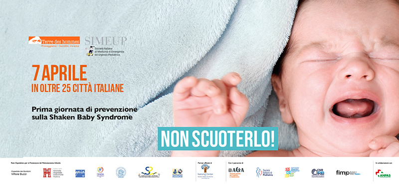 7 aprile: Giornata di prevenzione sulla Shaken Baby Syndrome